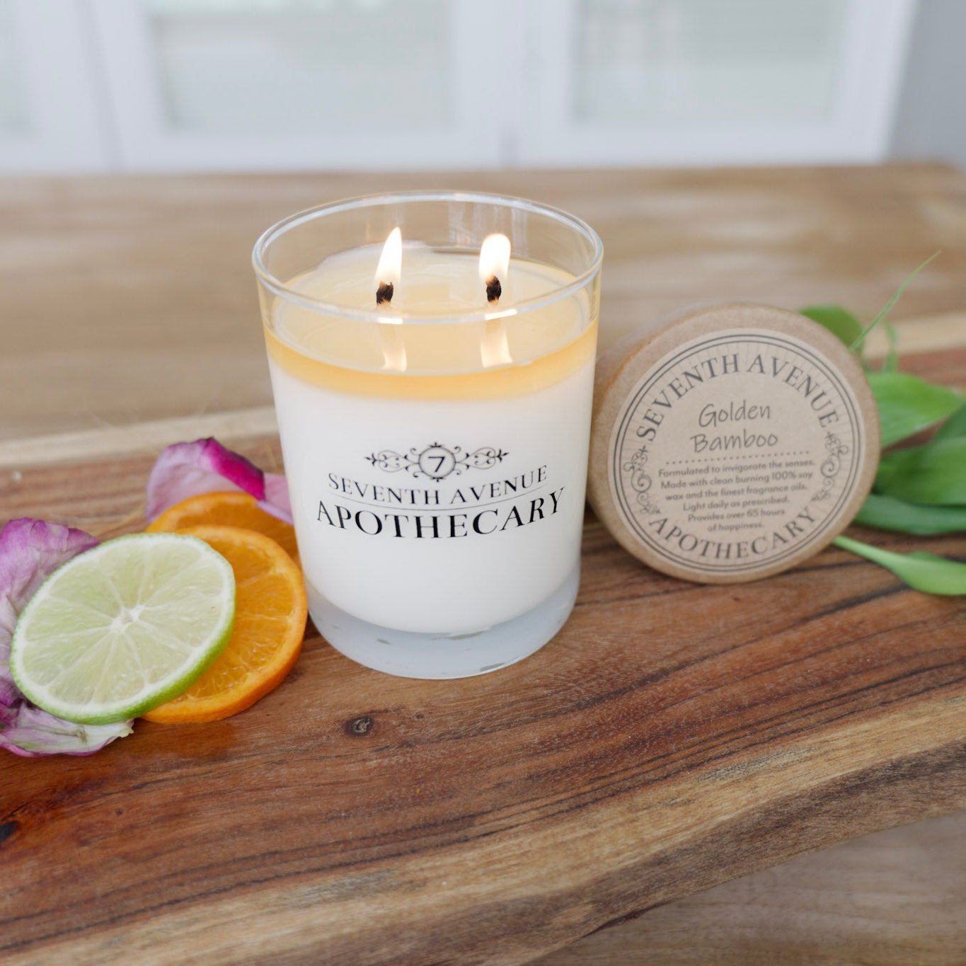 Golden Bamboo - Signature Glass Candle