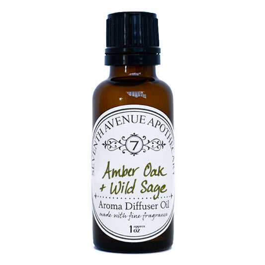 Amber Oak + Wild Sage Aroma Oil