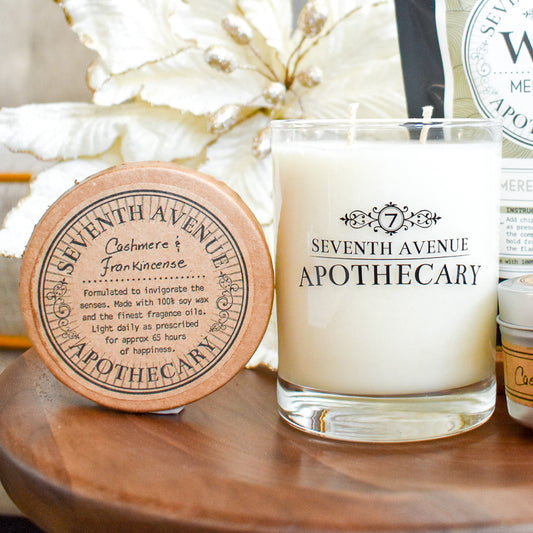 Cashmere + Frankincense - Signature Glass Candle