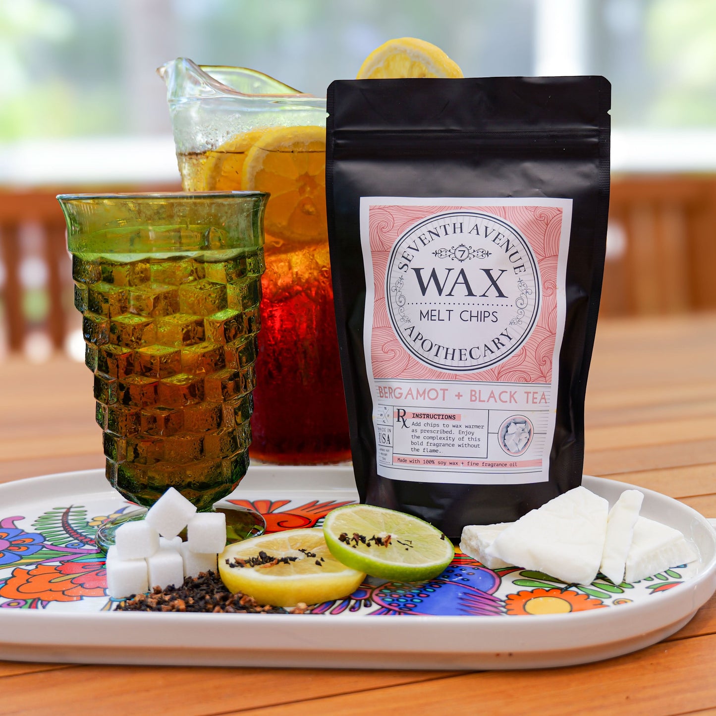 Bergamot + Black Tea - Wax Melt Chips