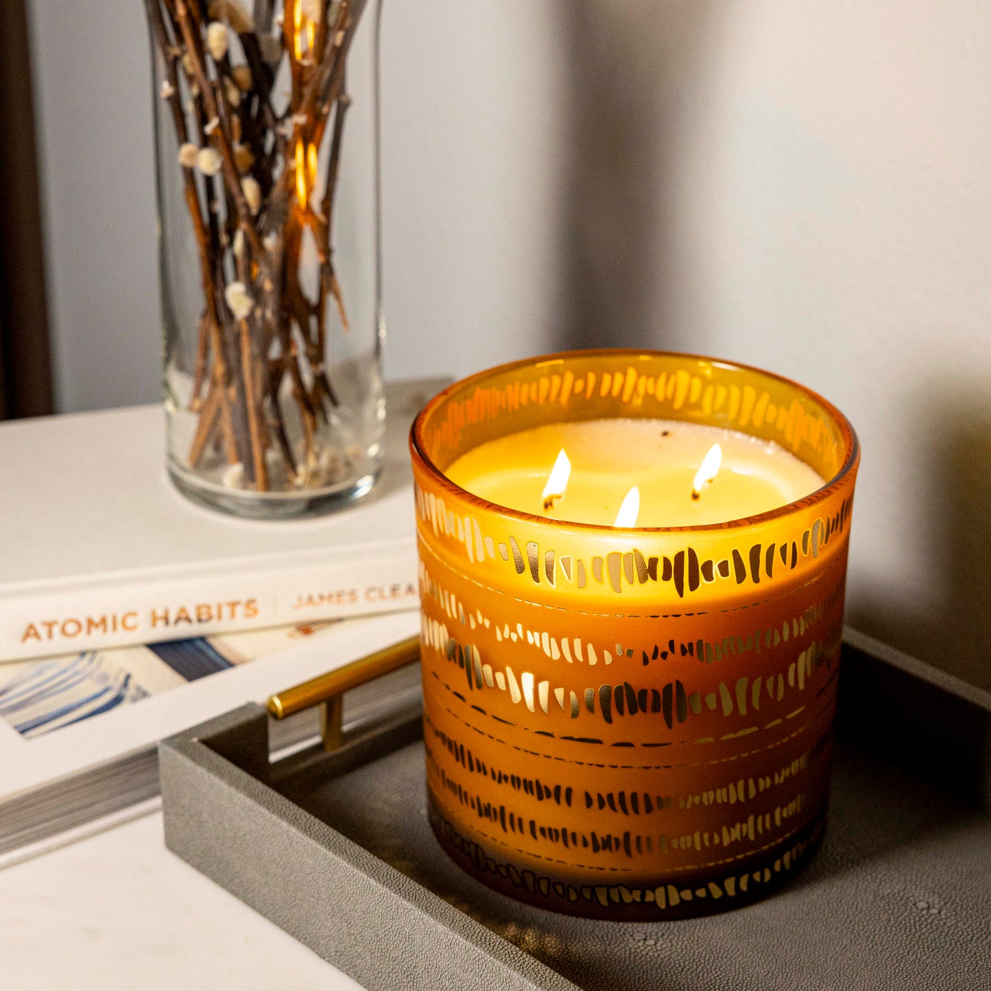 Luminae Scentilla Limited-Edition Gilded Glass