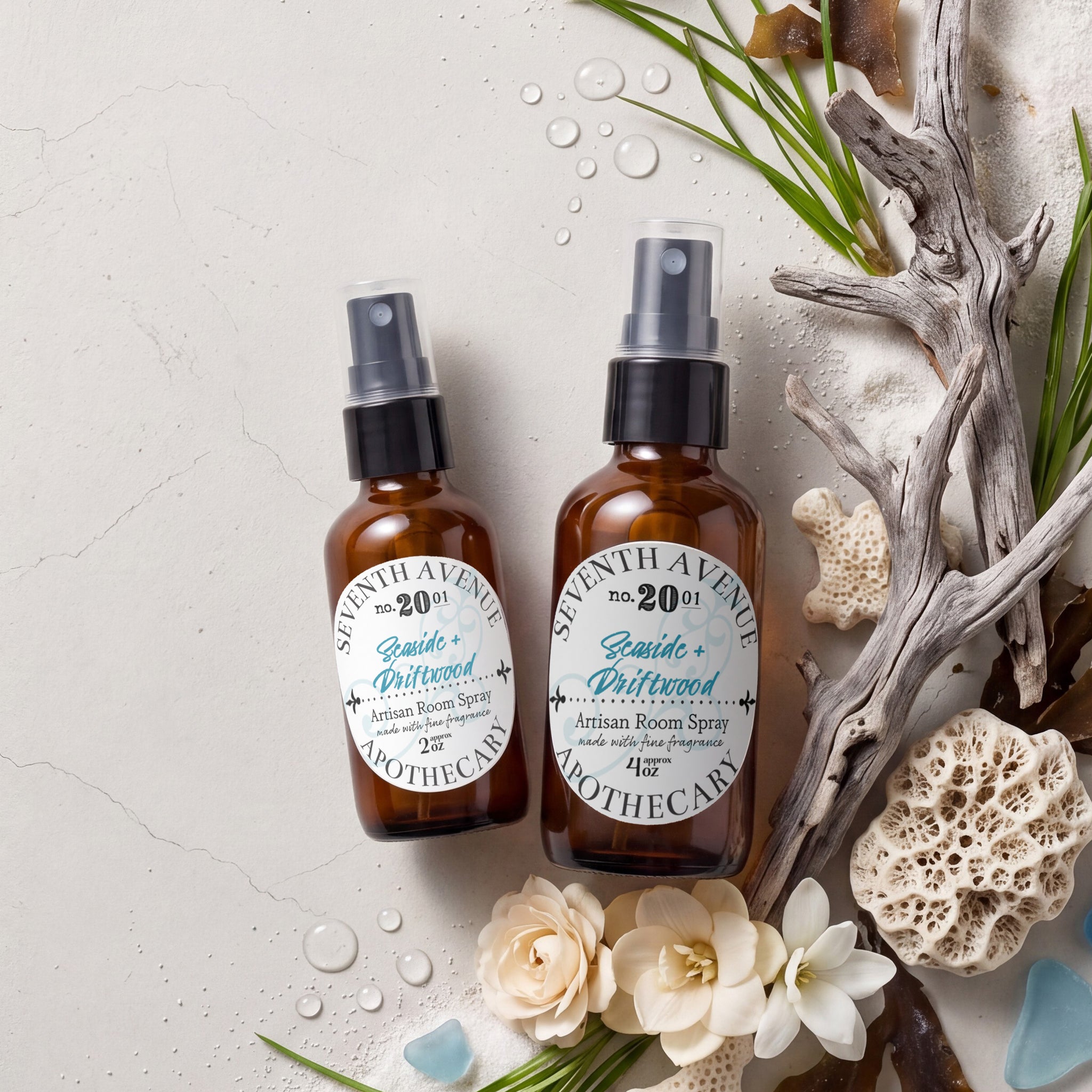 Seaside + Driftwood - Artisan Room Spray – Seventh Avenue Apothecary