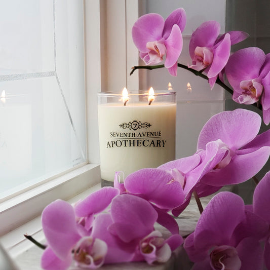 Water Lily + Iris - Signature Glass Candle