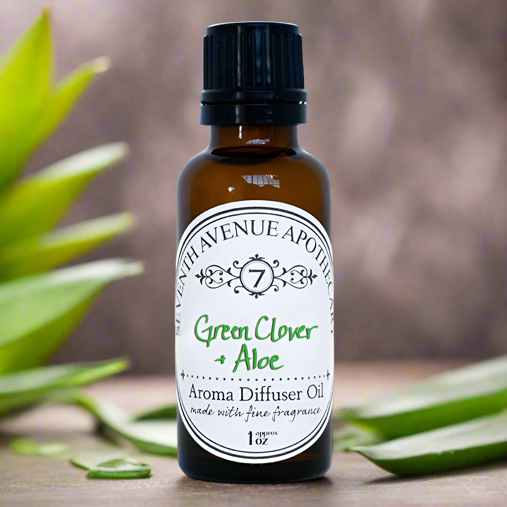 Green Clover + Aloe - Aroma Diffuser Oil