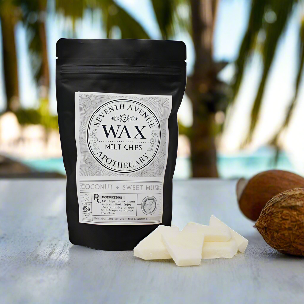Coconut + Sweet Musk - Wax Melt Chips