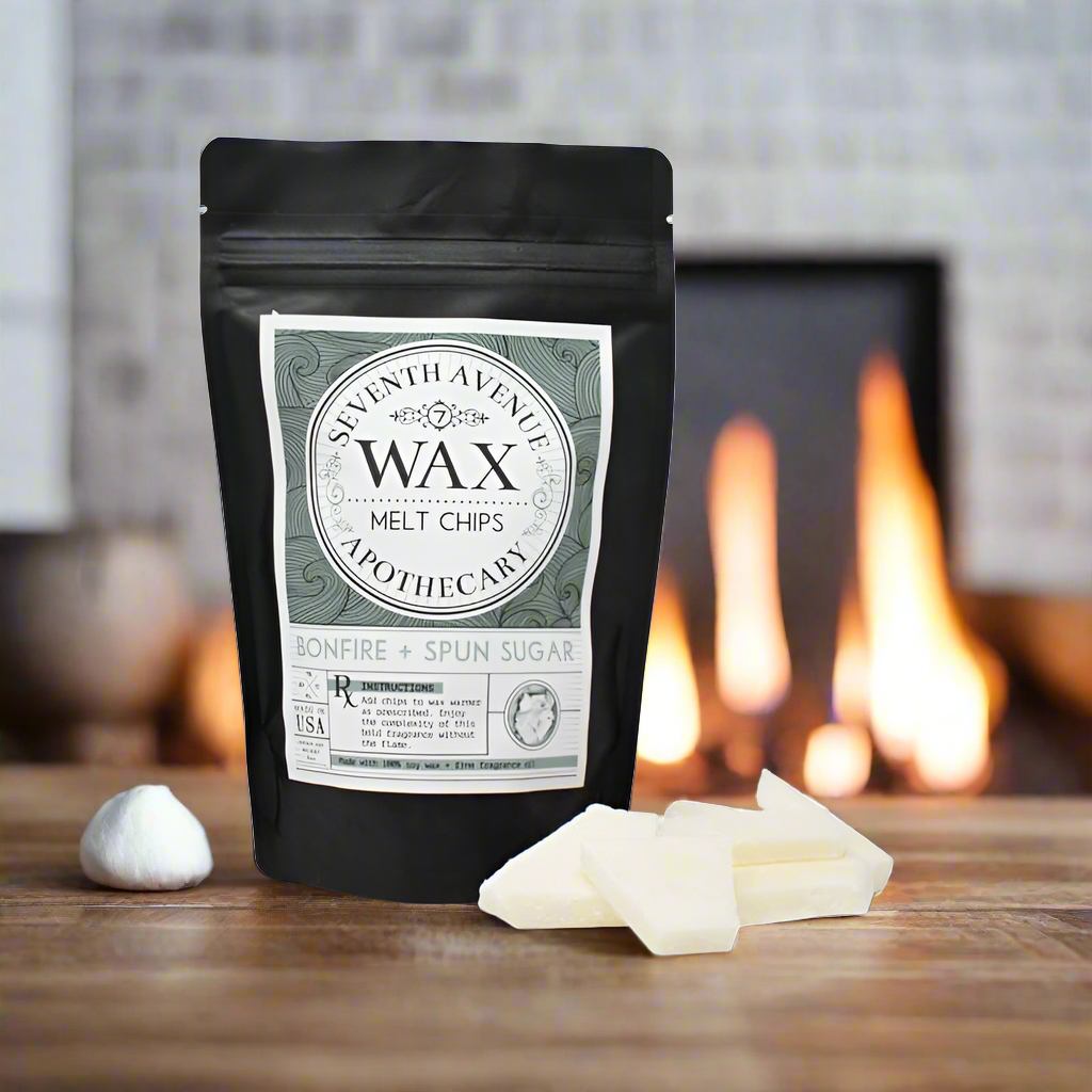 Bonfire + Spun Sugar - Wax Melt Chips