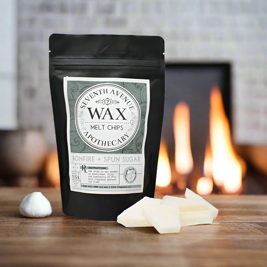 Bonfire + Spun Sugar - Wax Melt Chips