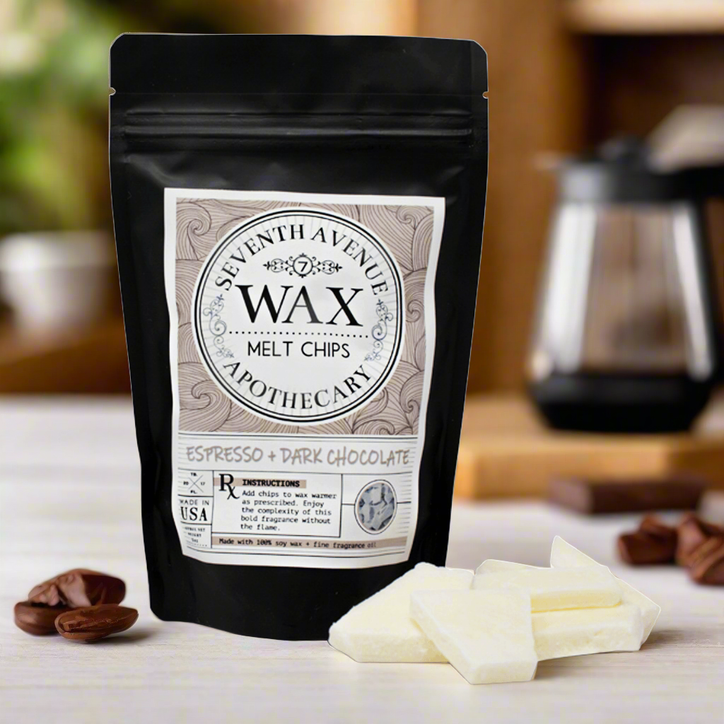 Espresso + Dark Chocolate - Wax Melt Chips