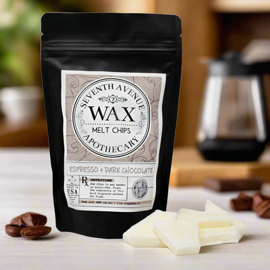 Espresso + Dark Chocolate - Wax Melt Chips