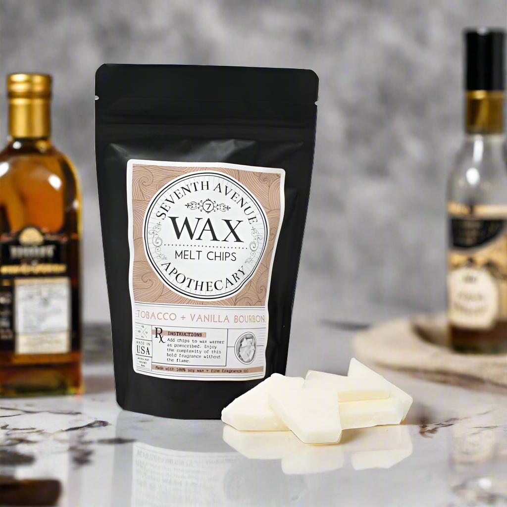Tobacco + Vanilla Bourbon - Wax Melt Chips