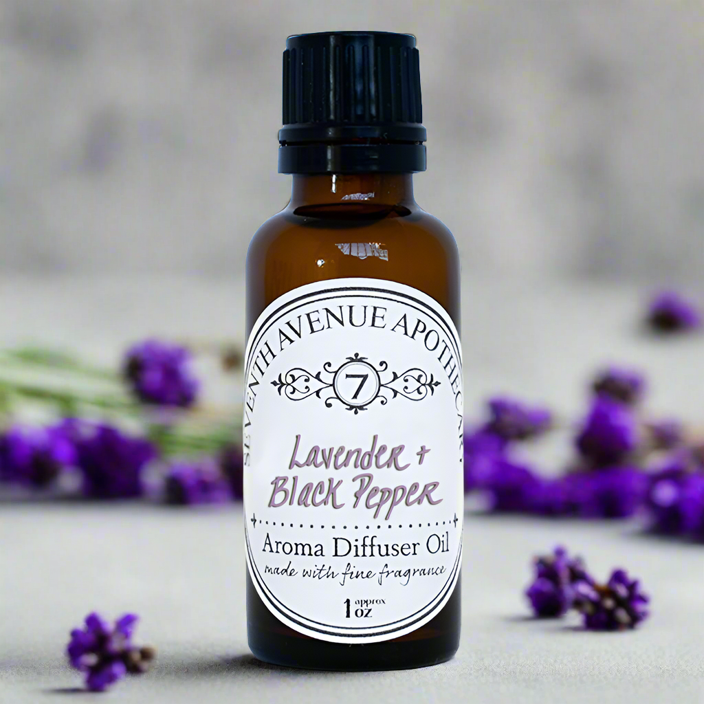 Lavender + Black Pepper - Aroma Diffuser Oil