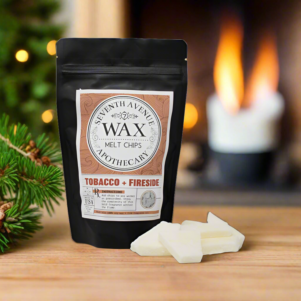 Tobacco + Fireside - Wax Melt Chips