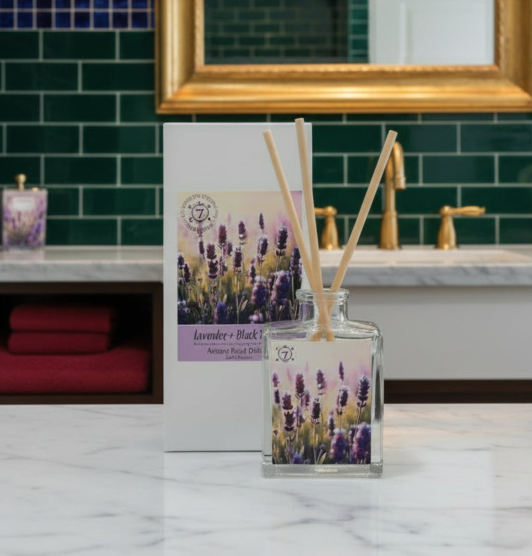 Lavender + Black Pepper - Reed Diffuser