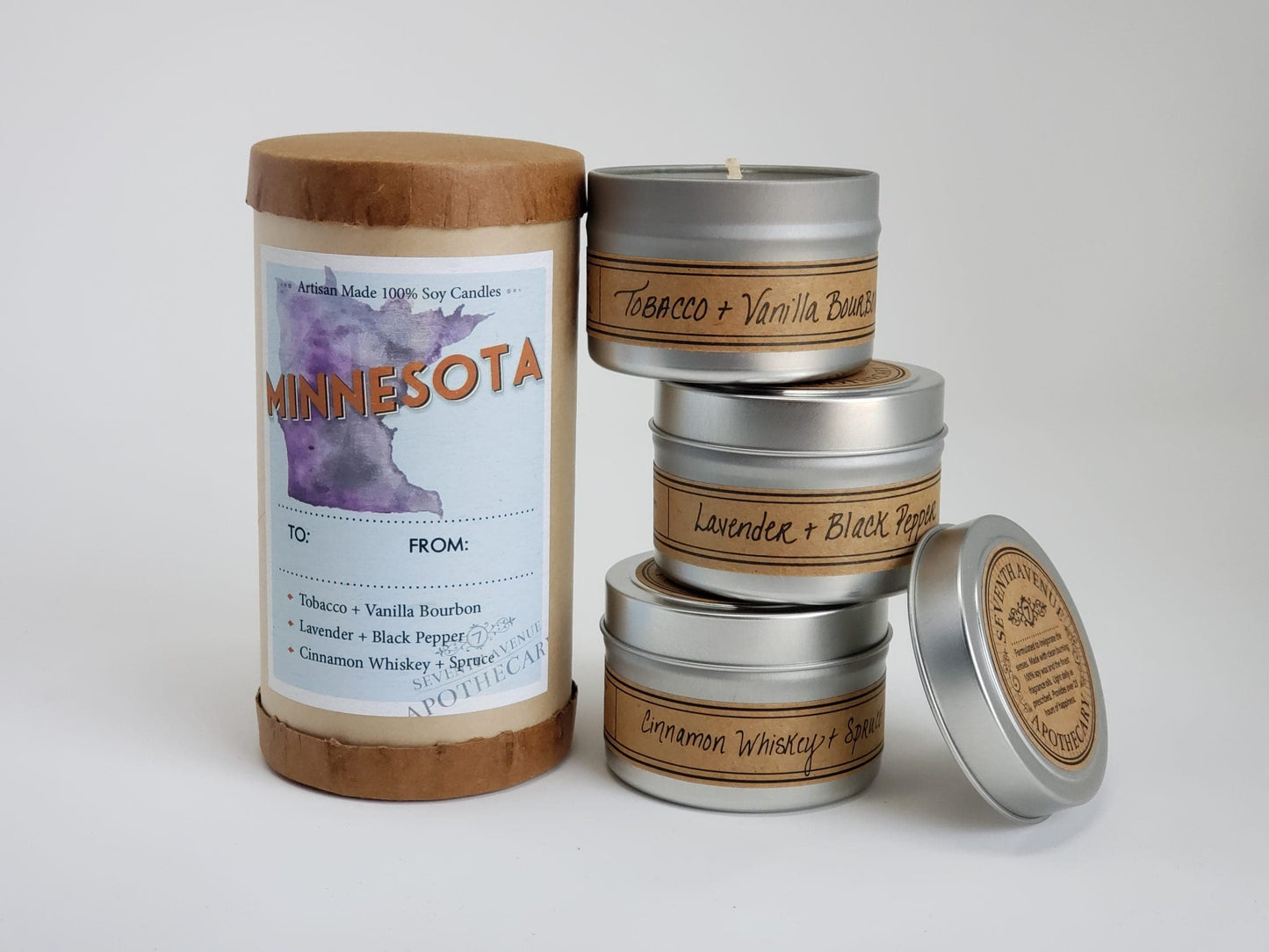 Minnesota Mini Stack Gift Tube