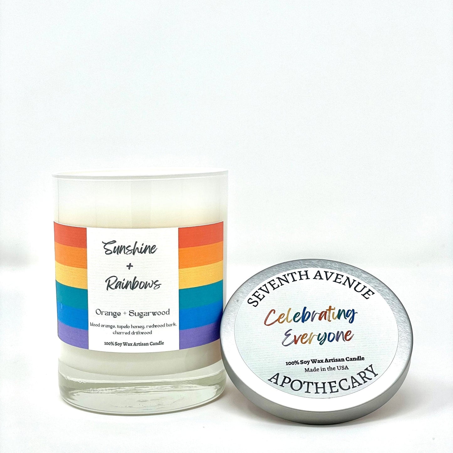 Sunshine + Rainbows Soy Wax Candle