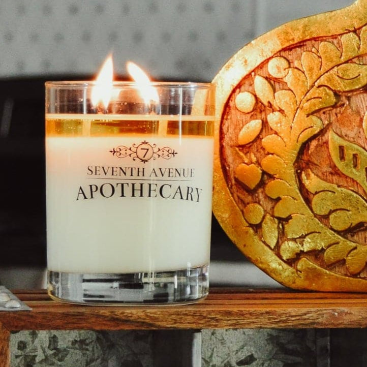Mahogany + Vanilla Chestnut Soy Wax Candle