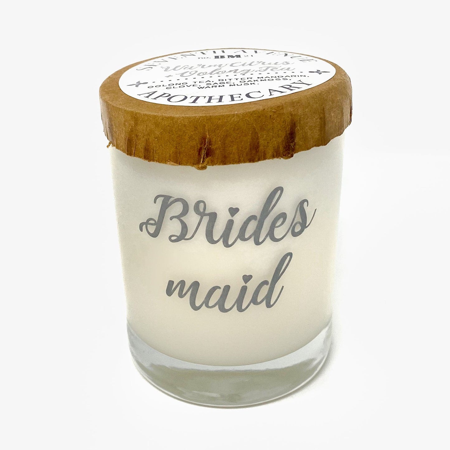 Bridesmaid - Warm Citrus + Oolong Tea