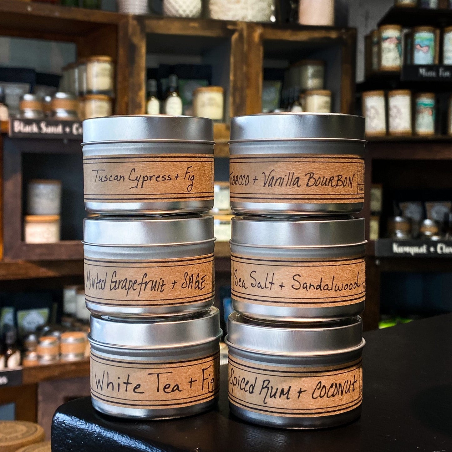 Mini Tin Candle - Best Seller Fragrances Set