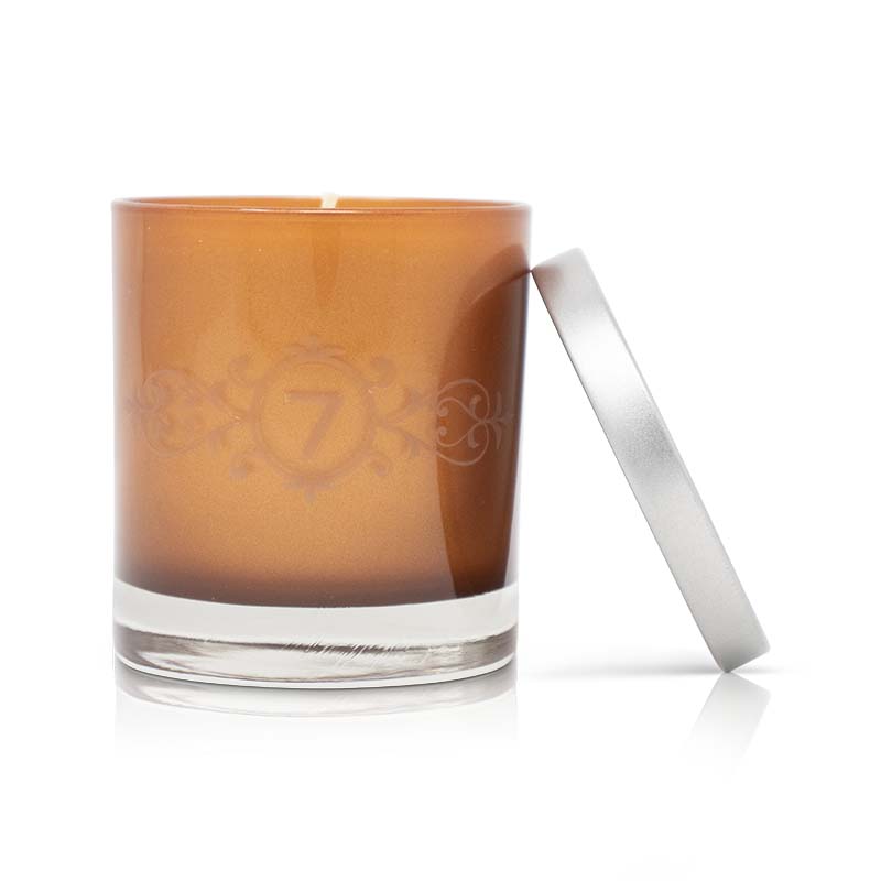 Moroccan Medina - Copper Shortie Candle Glass