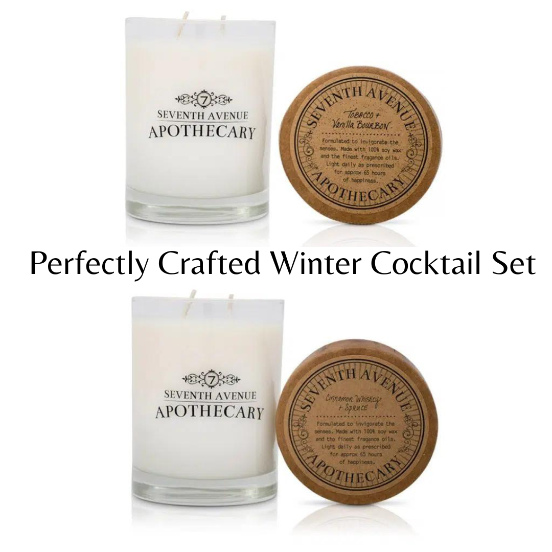 Perfectly Crafted Cocktail Soy Wax Candles 4 Pack – Seventh Avenue