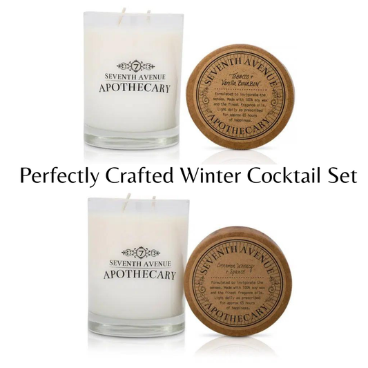 Perfectly Crafted Cocktail - 2-Pack Signature Glass Candles