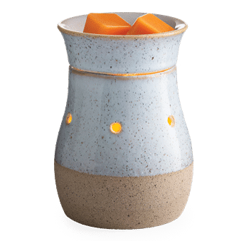 Wax Warmer: Rustic White Midsize