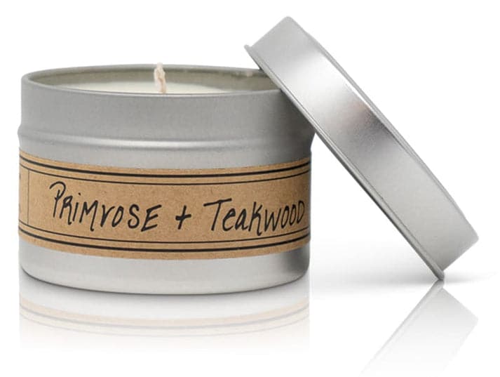 Primrose + Teakwood - Mini Tin Candle