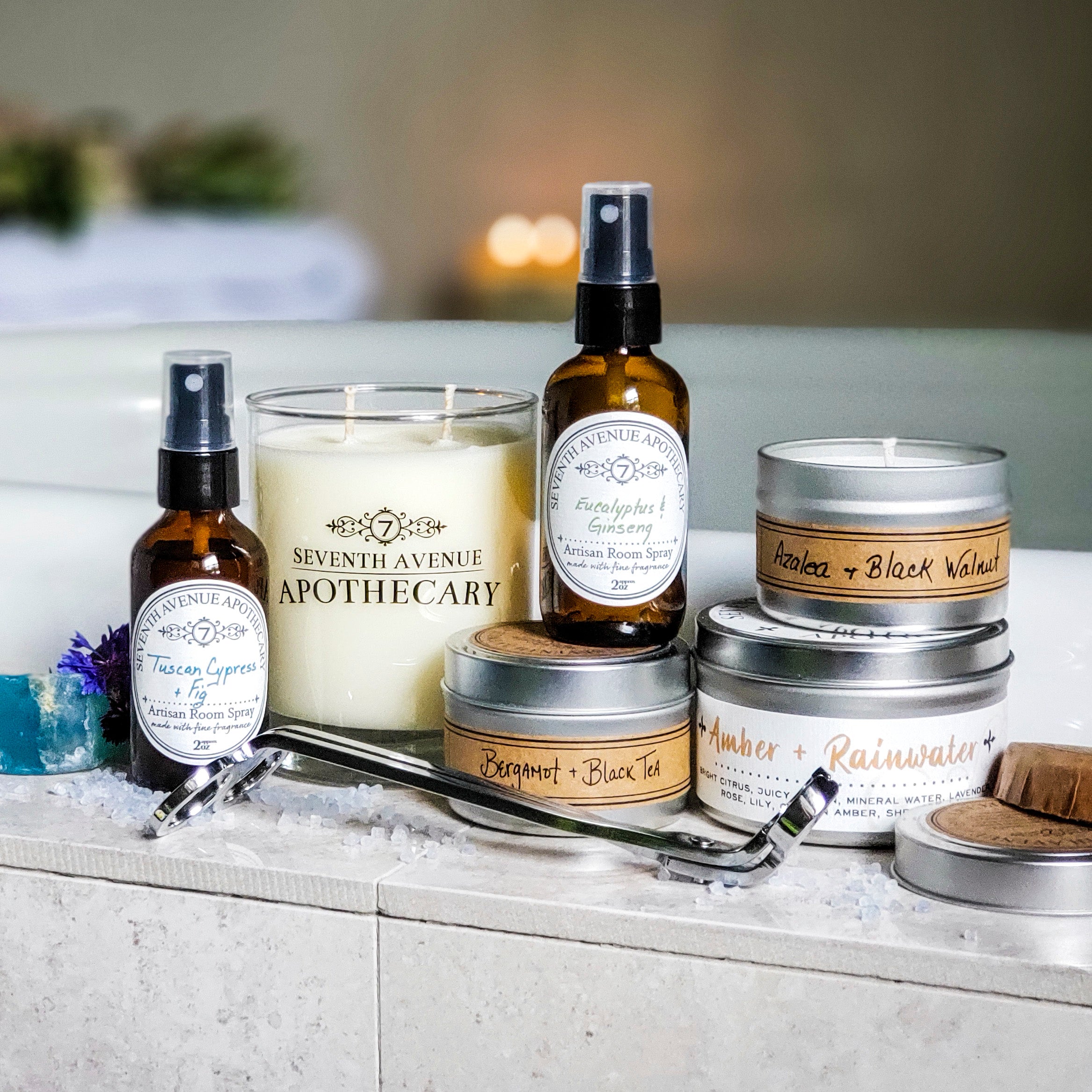 リラクゼーショングッズ Air/Aroma White Tea Thyme Room Spray White Tea + Thyme - Artisan Room Spray – Seventh Avenue