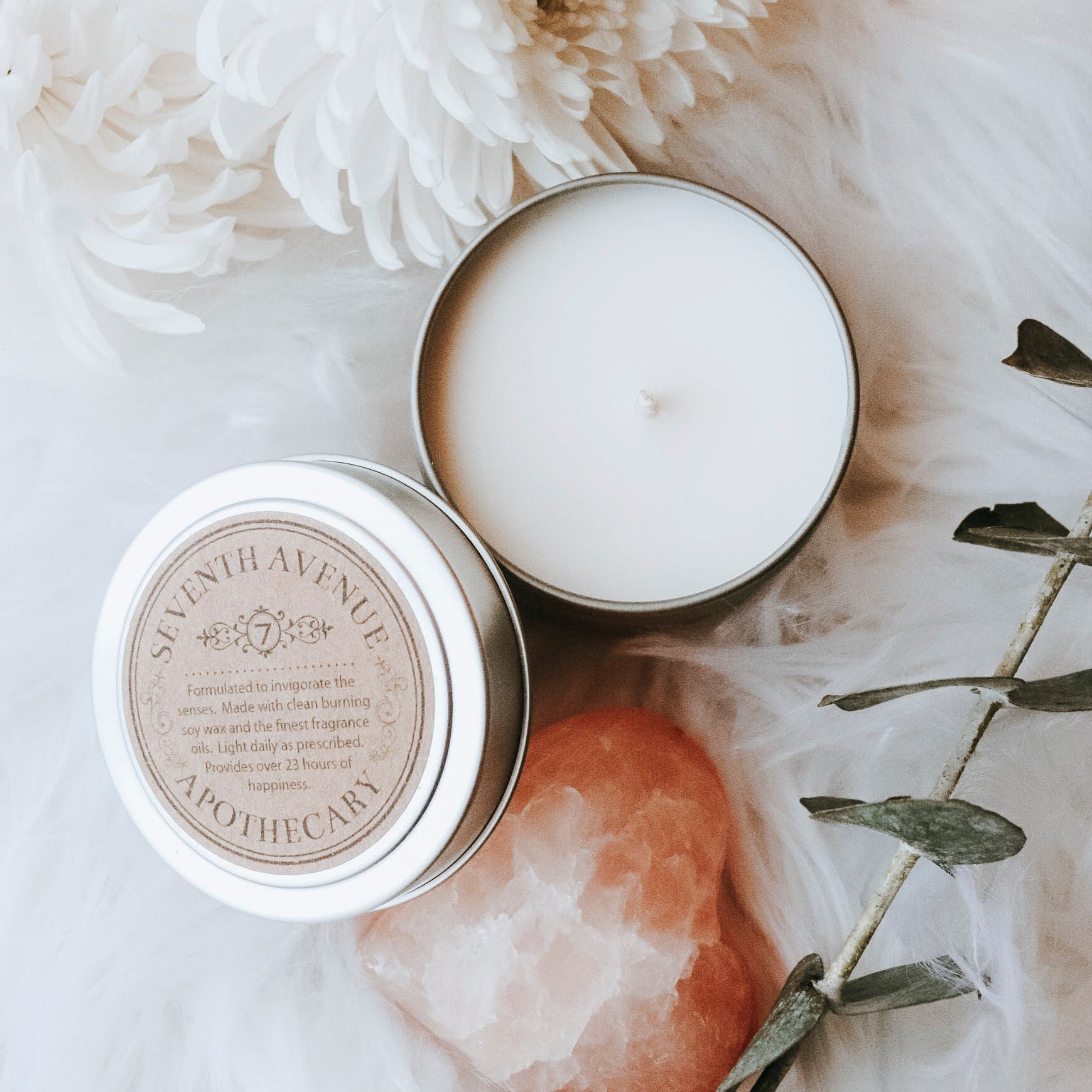 Mini Tin Candles