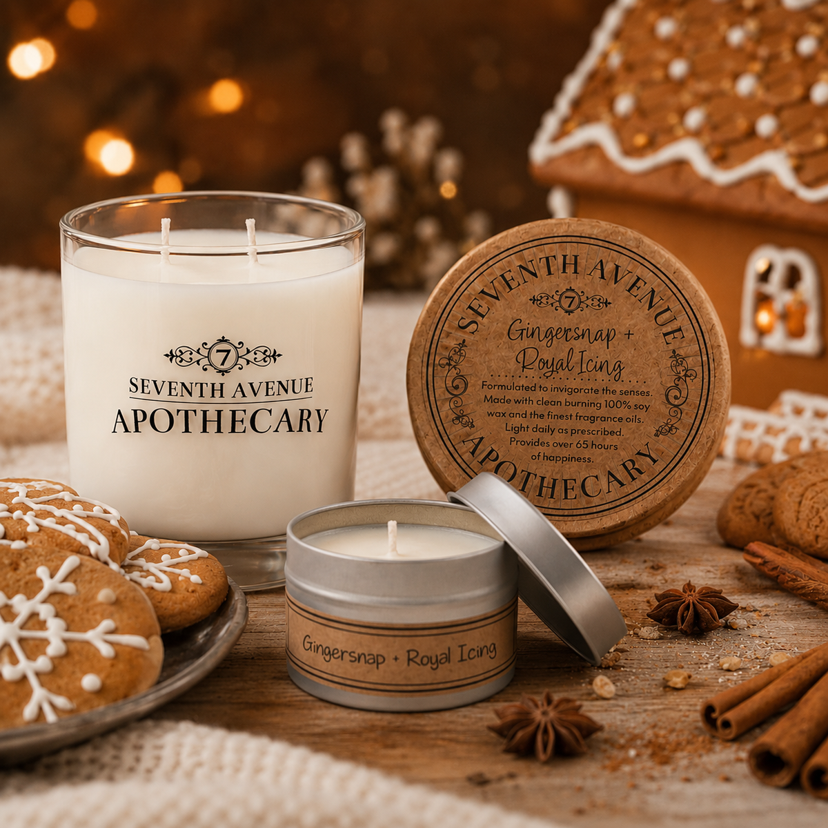 Gingersnap + Royal Icing