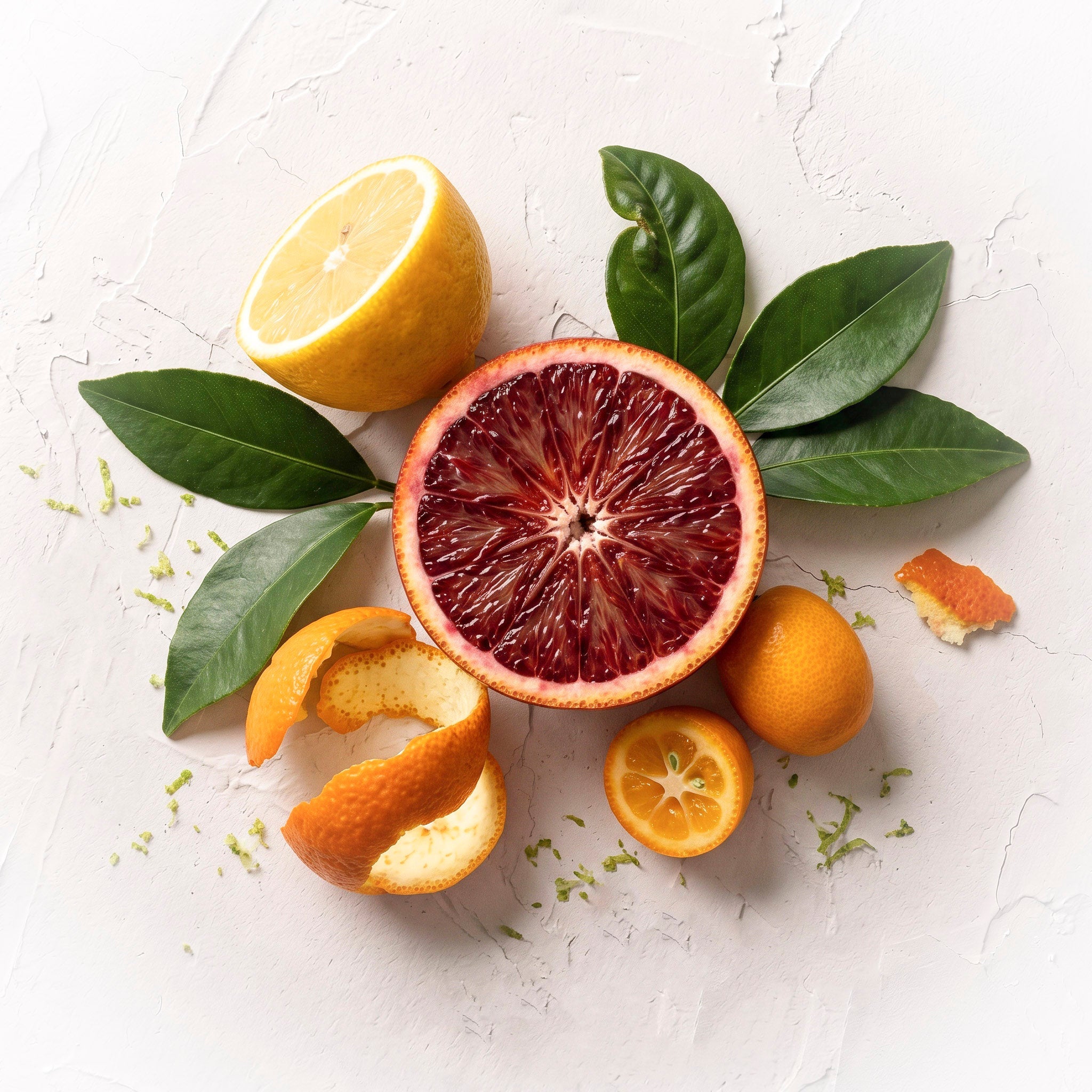 citrus candles