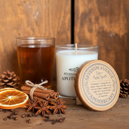 Cider + Mulled Spices - Signature Glass Candle