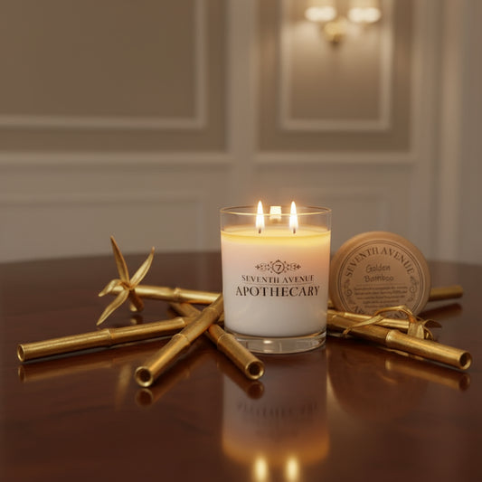 Golden Bamboo - Signature Glass Candle