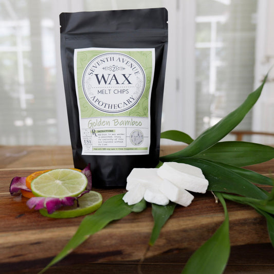 Golden Bamboo Wax Melt Chips