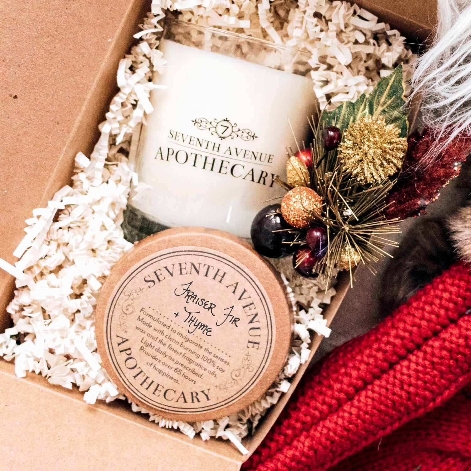Frasier Fir  + Thyme - Signature Glass Candle