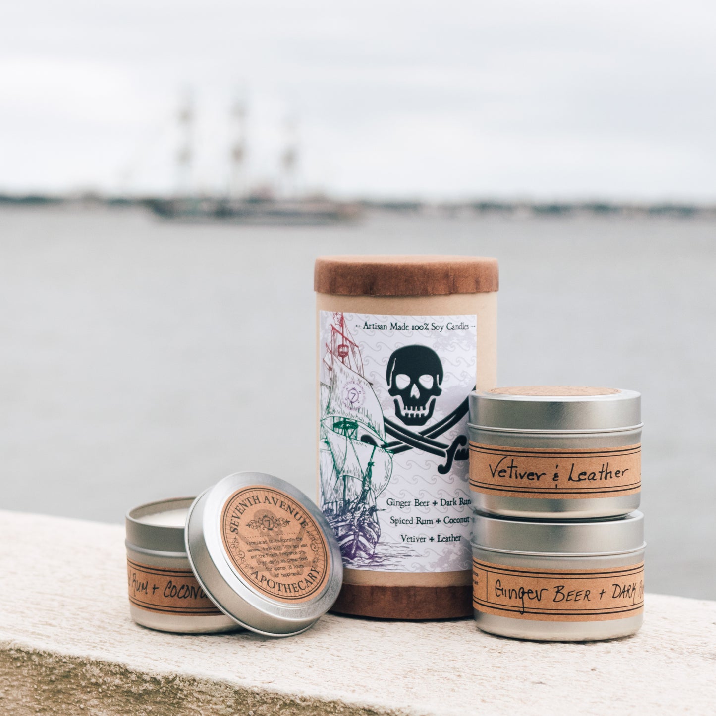 Pirate-Themed Mini Stack Gift Tube