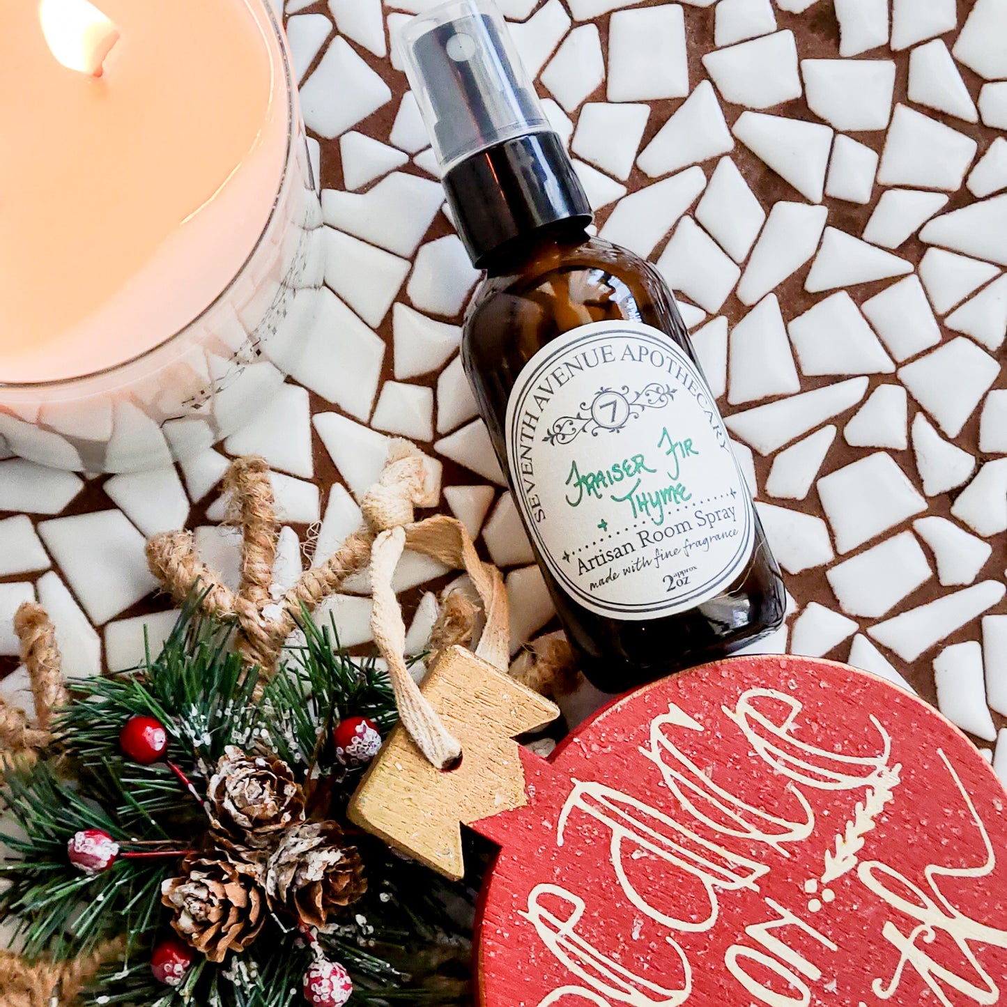 Frasier Fir + Thyme Artisan Fragrance Room Spray