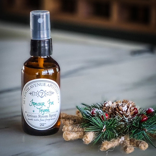 Frasier Fir + Thyme - Artisan Room Spray – Seventh Avenue Apothecary