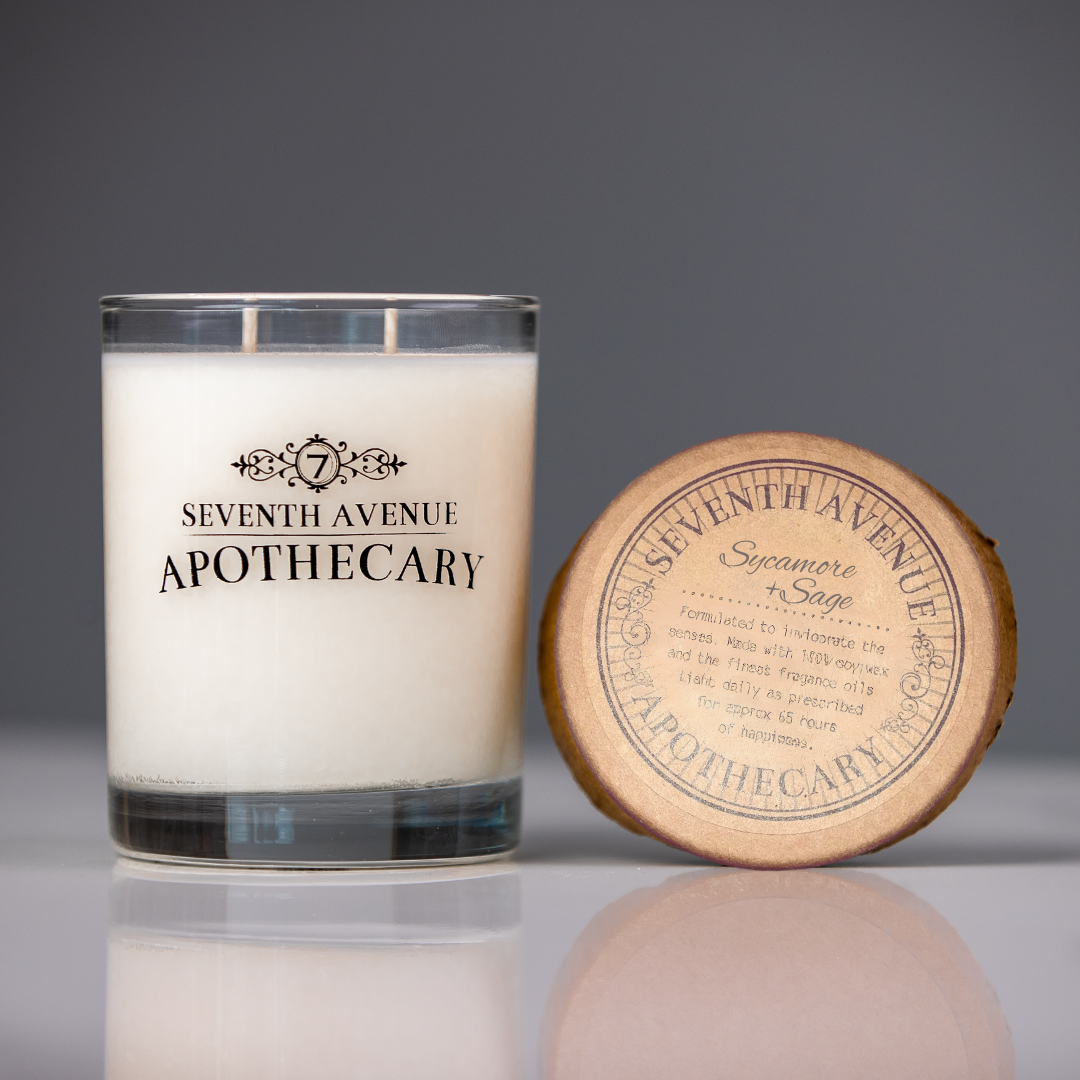 Sycamore + Sage - Signature Glass Candle