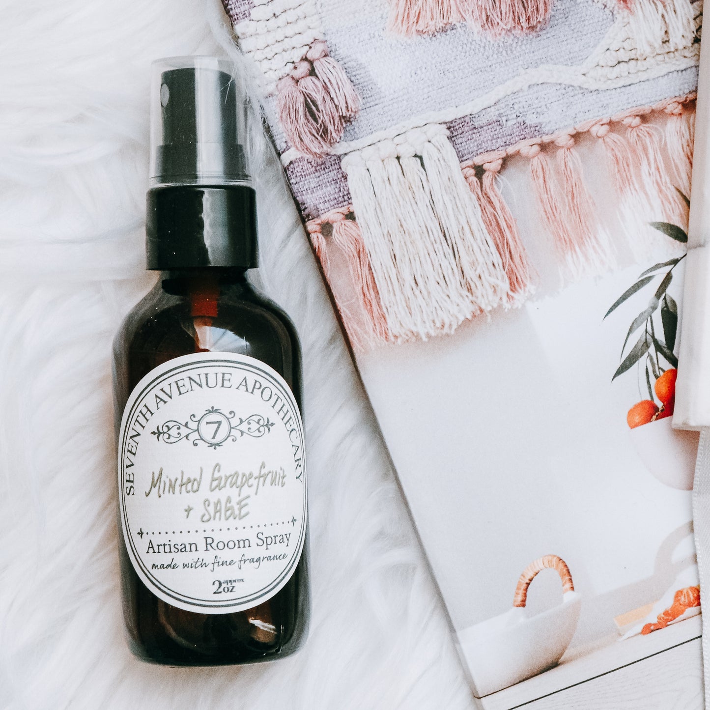 Minted Grapefruit + Sage Artisan Fragrance Room Spray