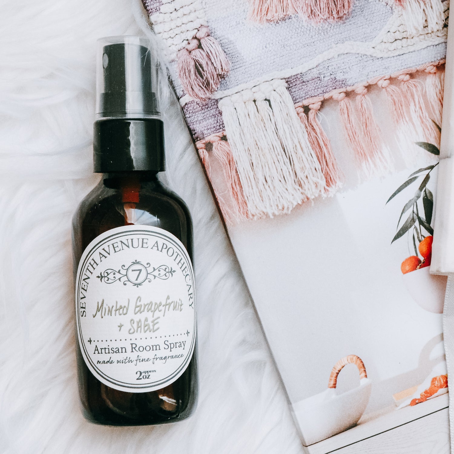 Minted Grapefruit + Sage - Artisan Room Spray