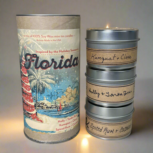 Florida Inspired Mini Stack Gift Tube