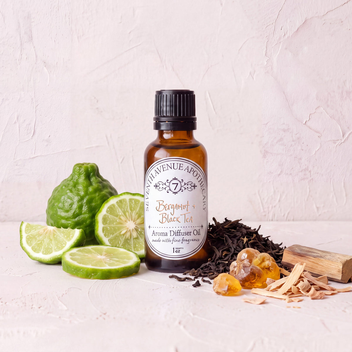 Bergamot + Black Tea - Aroma Diffuser Oil