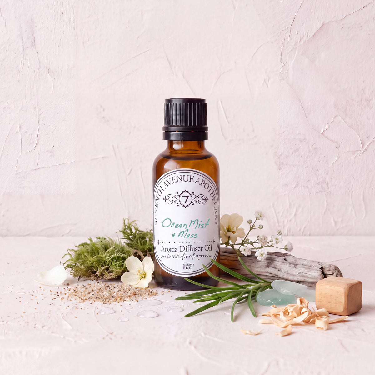Ocean Mist + Moss - Aroma Diffuser Oil