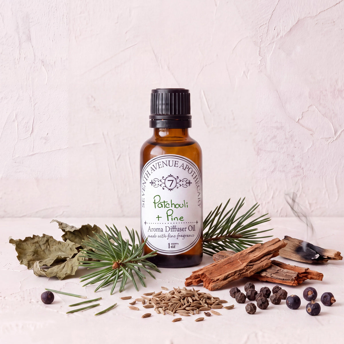Patchouli + Pine - Aroma Diffuser Oil