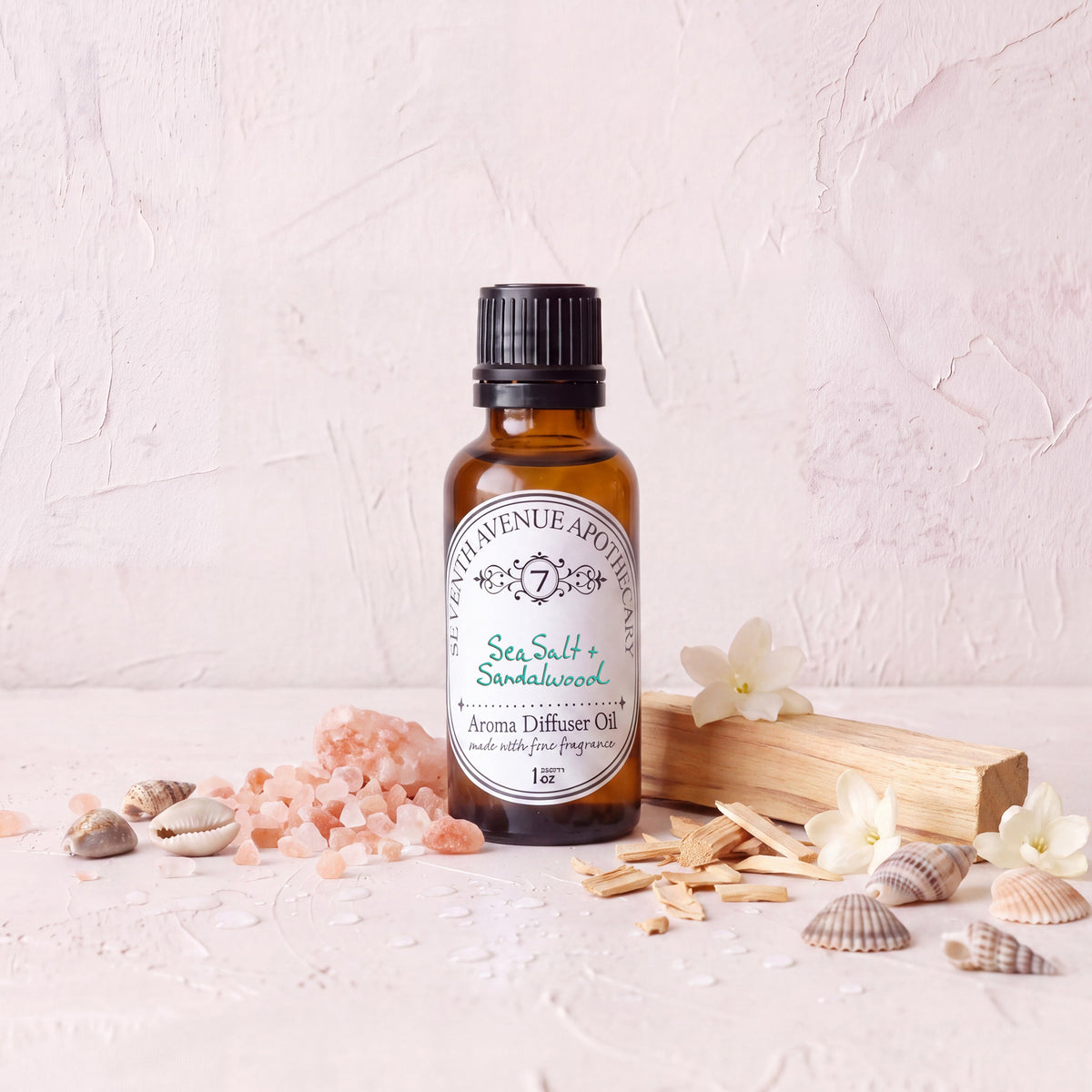 Sea Salt + Sandalwood - Aroma Diffuser Oil