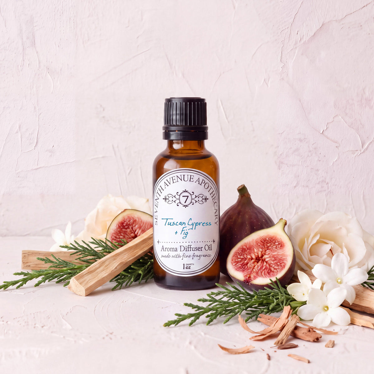 Tuscan Cypress + Fig - Aroma Diffuser Oil