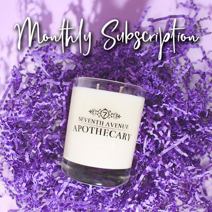 Monthly Subscription – A Surprise Signature Candle Every Month