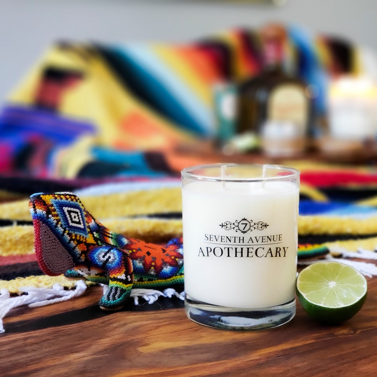 Agave Lime + Driftwood Signature Glass Candle