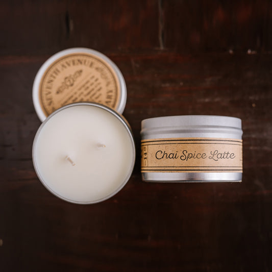 Chai Spice Latte - Travel Tin Candle